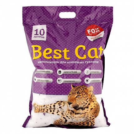 Fox Best Cat Силікагелевий наповнювач для котячого туалету, фіолетовий купити KITIPES.COM.UA