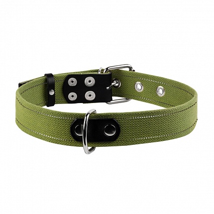 COLLAR - Нашийник для собак з бавовняної стрічки  купити KITIPES.COM.UA