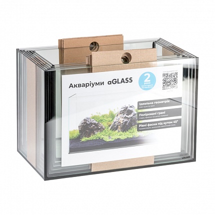 Набір акваріумів aGLASS Aquarium's Set, 6шт (10-11-13-15-17-19л) купити KITIPES.COM.UA