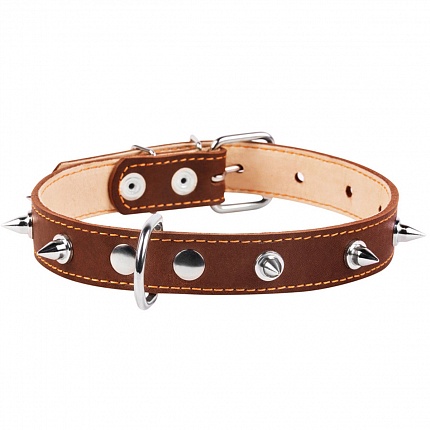 COLLAR - Нашийник для собак подвійний з шипами купити KITIPES.COM.UA
