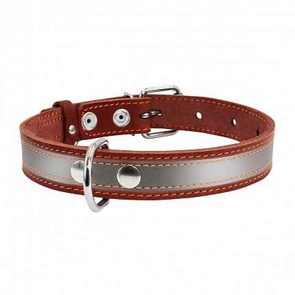 COLLAR - Нашийник зі світловідбиваючою стрічкою купити KITIPES.COM.UA