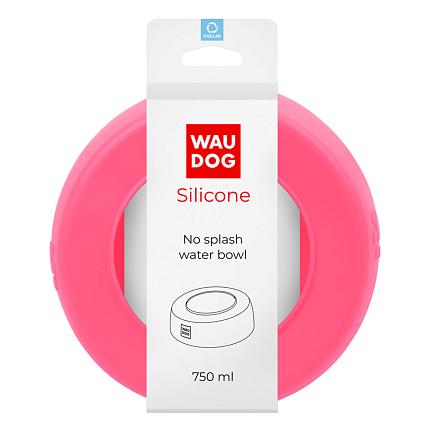 Миска-непроливайка Waudog Silicone для собак купити KITIPES.COM.UA