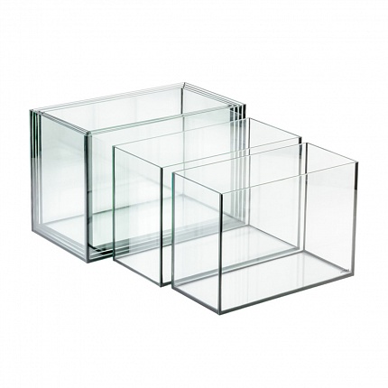 Набір акваріумів aGLASS Aquarium's Set, 6шт (10-11-13-15-17-19л) купити KITIPES.COM.UA