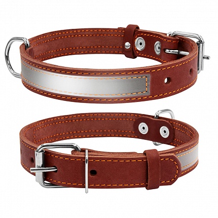 COLLAR - Нашийник зі світловідбиваючою стрічкою купити KITIPES.COM.UA