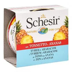 Schesir Cat Консерви для котів з тунцем і ананасом