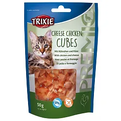 Trixie 42717 Premio Cheese Chicken Cubes Ласощі для котів з сиром та м'ясом птиці