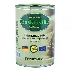 Baskerville Консерва для котів з телятиною