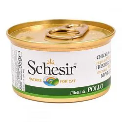 Schesir Cat Консервы для кошек с куриным филе