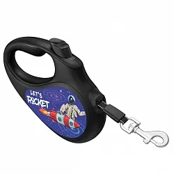 Повідець-рулетка для собак WAUDOG R-leash "Ракета"