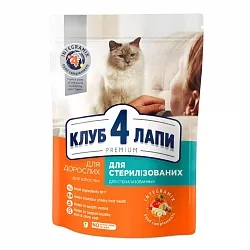 Клуб 4 Лапы Premium Консервы для стерилизованных кошек