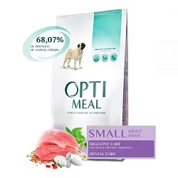Optimeal Small Adult Dog Сухий корм для собак дрібних порід з качкою