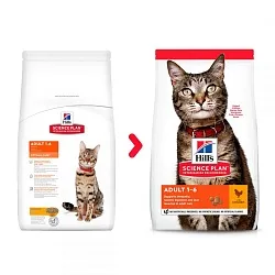 Hill's SP Feline Adult Сухий корм для котів з куркою