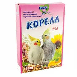 Природа Корелла Йод Корм для середніх папуг