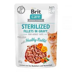 Brit Care Sterilized Консервы с кроликом для стерилизованных кошек