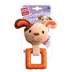 GiGwi Suppa Puppa Іграшка для собак собачка з пищалкою 