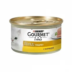 Gourmet Gold Паштет для кошек с курицей