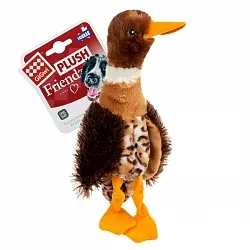 GiGwi Plush Іграшка для собак качка з пищалками