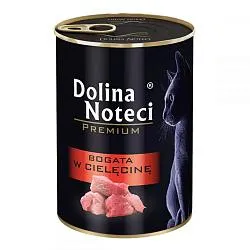 Dolina Noteci Premium Консерви для котів з телятиною