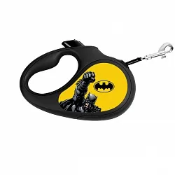 Повідець-рулетка для собак WAUDOG R-leash "Бетмен Жовтий"