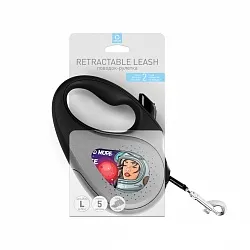 Повідець-рулетка для собак WAUDOG R-leash "Більше космосу"