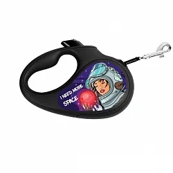 Повідець-рулетка для собак WAUDOG R-leash "Більше космосу"