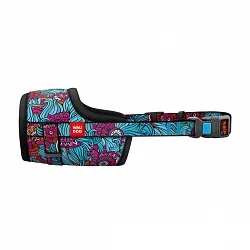 Намордник для собак WAUDOG Nylon, "Літо", пластиковий фастекс