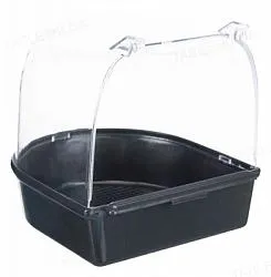 Trixie 5401 Бассейн для птиц пластиковый, 14х14х15 см