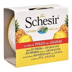 Schesir Cat Консерви для котів з куркою та ананасом