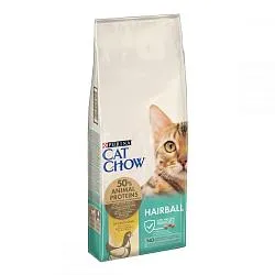 Cat Chow Hairball Control Сухий корм для котів контроль виведення шерсті