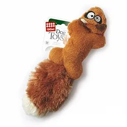 GiGwi Plush Іграшка для собак білка з 2-ма пищалкам