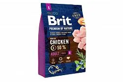 Brit Premium Aduls S Сухий корм для собак дрібних порід вагою до 10 кг
