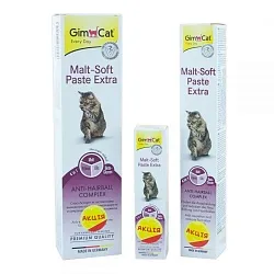 Паста Gimpet Malt Soft для виведення шерсті для котів