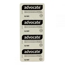 Advocate 4-8 кг Краплі від бліх та кліщів для котів вагою 4-8 кг