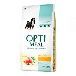 Optimeal Maxi Adult Dog Сухий корм для собак великих порід з куркою