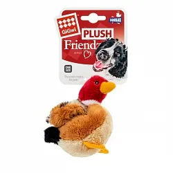 GiGwi Plush Іграшка для собак качка з пищалкою