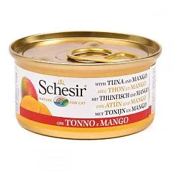 Schesir Cat Консерви для котів з тунцем і манго