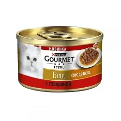 Gourmet Gold Соус Де-Люкс с говядиной