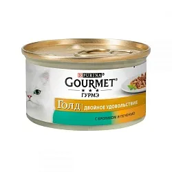 Gourmet Gold Шматочки в соусі з кроликом і печінкою