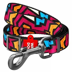 Повідець регульований нейлоновий для собак WAUDOG Nylon "Графіті"