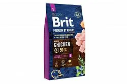 Brit Premium Aduls S Сухий корм для собак дрібних порід вагою до 10 кг