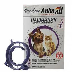 AnimAll Нашийник від бліх та кліщів для котів і собак, 35 см