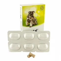 Drontal Plus Таблетки від глистів для собак зі смаком м'яса