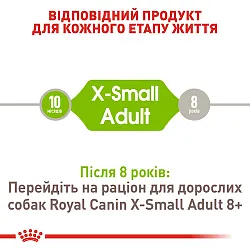 Royal Canin X-Small Mature +8 Сухий корм для собак карликових порід старше 8 років