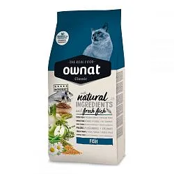 Ownat Classic Fish Сухий корм для котів з рибою