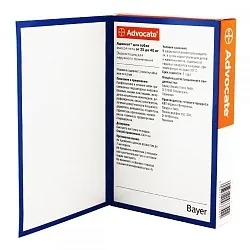 Advocate 25-40 кг Краплі від бліх та кліщів для собак вагою 25-40 кг