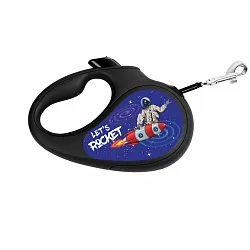 Повідець-рулетка для собак WAUDOG R-leash "Ракета"