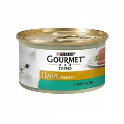 Gourmet Gold Паштет для котів з кроликом