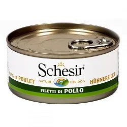 Schesir Dog Консерви для собак з курячим філе