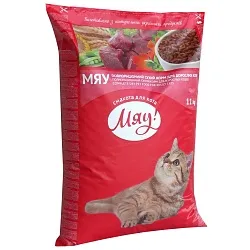 Мяу! Сухий корм для котів з кроликом
