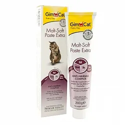 Паста Gimpet Malt Soft для виведення шерсті для котів